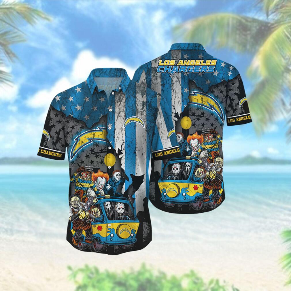 Los Angeles Chargers Hawaiian Shirts Style Hot Trending Unisex T-shirt, Sweatshirt, Hoodie, Long Sleeve Tee - T-Shirt, Sweatshirt, Hoodie