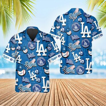 Los Angeles Dodgers All-Star Icons Hawaiian Shirt Unisex T-shirt, Sweatshirt, Hoodie, Long Sleeve Tee - T-Shirt, Sweatshirt, Hoodie