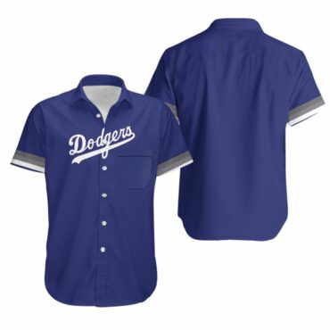 Los Angeles Dodgers Classic Blue Hawaiian Shirt Unisex T-shirt, Sweatshirt, Hoodie, Long Sleeve Tee - T-Shirt, Sweatshirt, Hoodie