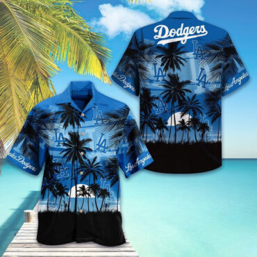 Los Angeles Dodgers Ocean Breeze Hawaiian Shirt Unisex T-shirt, Sweatshirt, Hoodie, Long Sleeve Tee - T-Shirt, Sweatshirt, Hoodie