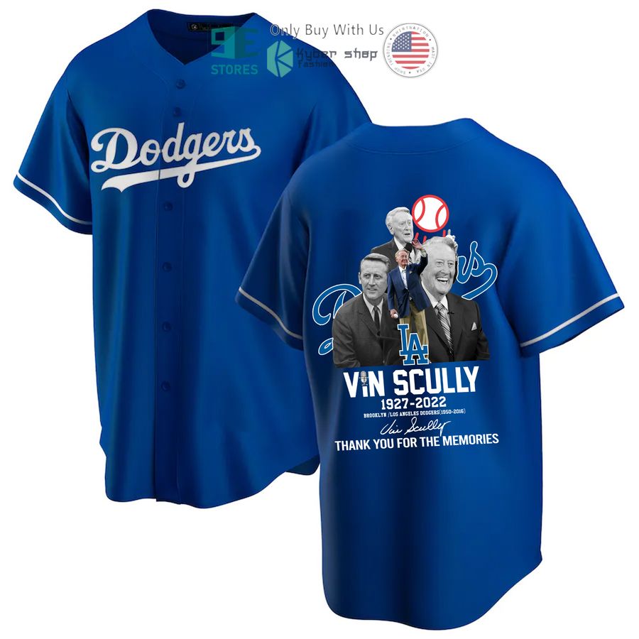 BEST Los Angeles Dodgers Vin Scully Baseball Jersey Unisex T-shirt, Sweatshirt, Hoodie, Long Sleeve Tee - T-Shirt, Sweatshirt, Hoodie