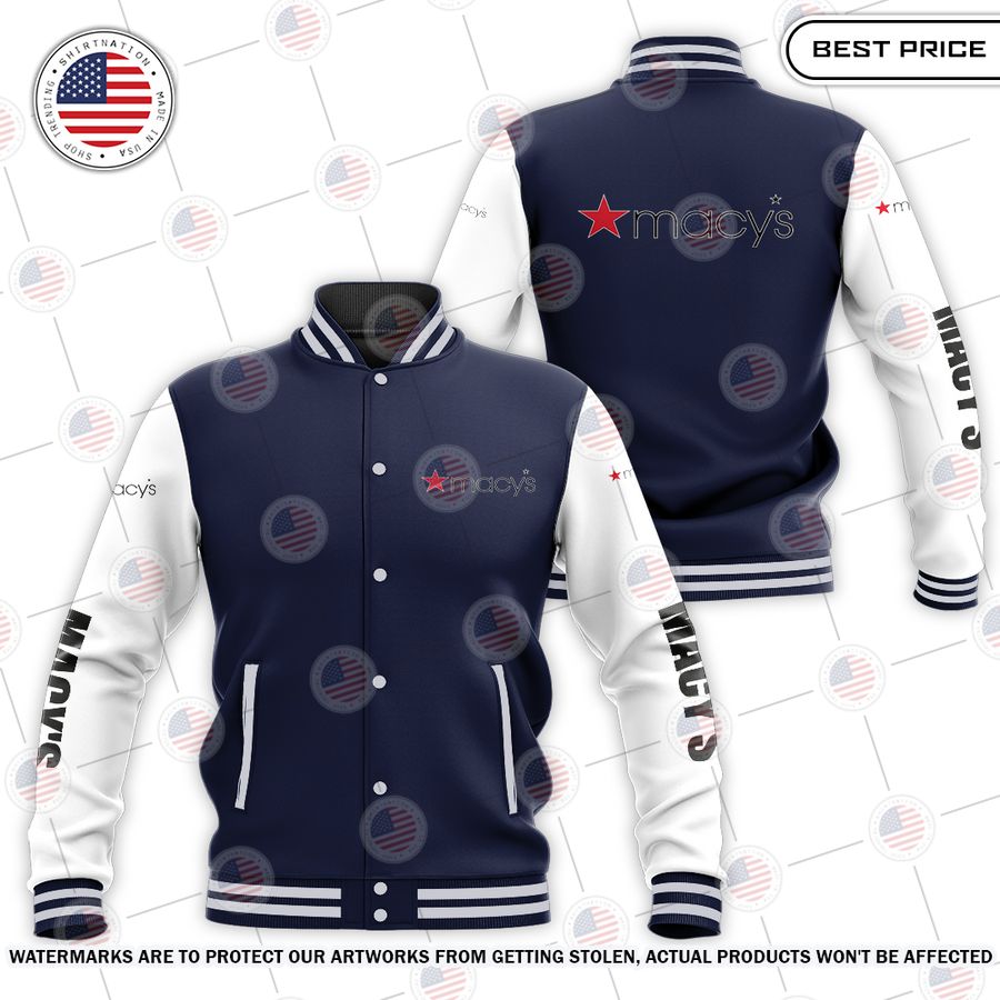 NEW Macy's Baseball Jacket Unisex T-shirt, Sweatshirt, Hoodie, Long Sleeve Tee - T-Shirt, Sweatshirt, Hoodie