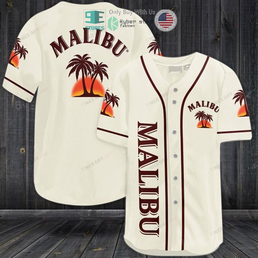 BEST Malibu logo Baseball Jersey Unisex T-shirt, Sweatshirt, Hoodie, Long Sleeve Tee - T-Shirt, Sweatshirt, Hoodie