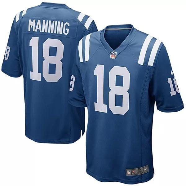 Peyton Manning Indianapolis Colts Jersey football jersey product view 1