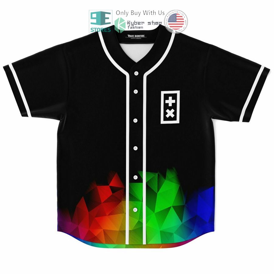 BEST Martin Garrix logo black multicolor Baseball Jersey Unisex T-shirt, Sweatshirt, Hoodie, Long Sleeve Tee - T-Shirt, Sweatshirt, Hoodie