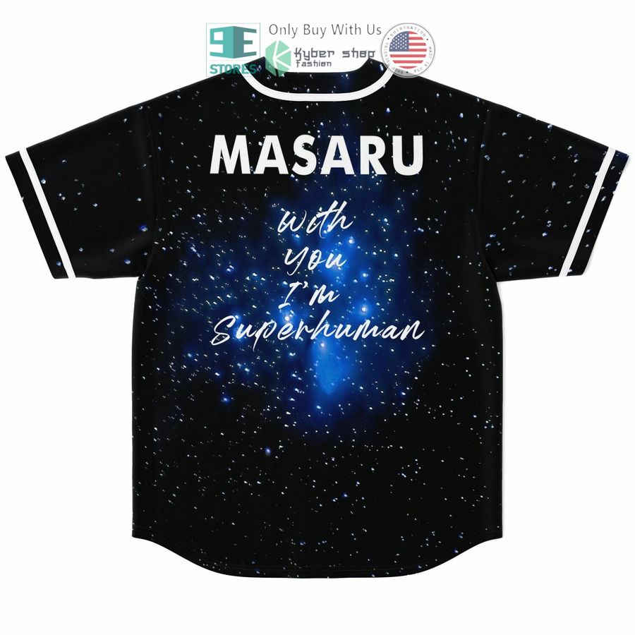BEST Masaru With You I'm Superhuman Baseball Jersey Unisex T-shirt, Sweatshirt, Hoodie, Long Sleeve Tee - T-Shirt, Sweatshirt, Hoodie