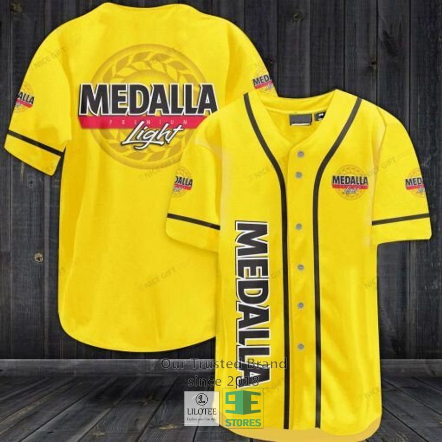 Medalla Light Baseball Jersey Unisex T-shirt, Sweatshirt, Hoodie, Long Sleeve Tee - T-Shirt, Sweatshirt, Hoodie