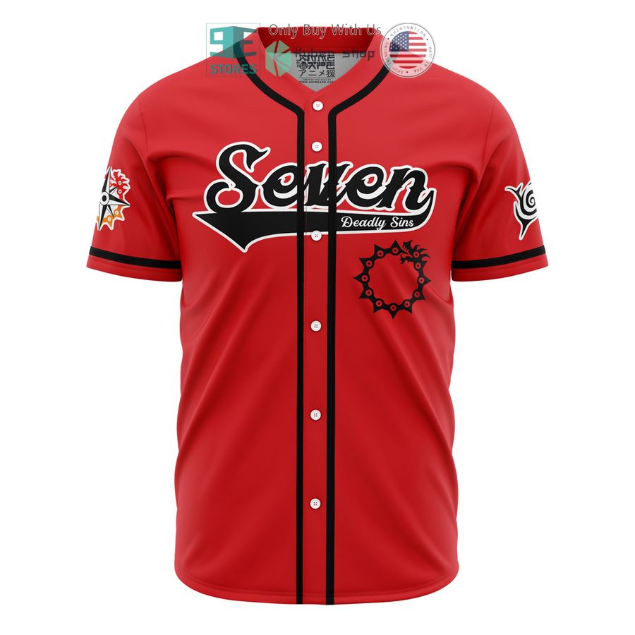BEST Meliodas Seven Deadly Sins Baseball Jersey Unisex T-shirt, Sweatshirt, Hoodie, Long Sleeve Tee - T-Shirt, Sweatshirt, Hoodie