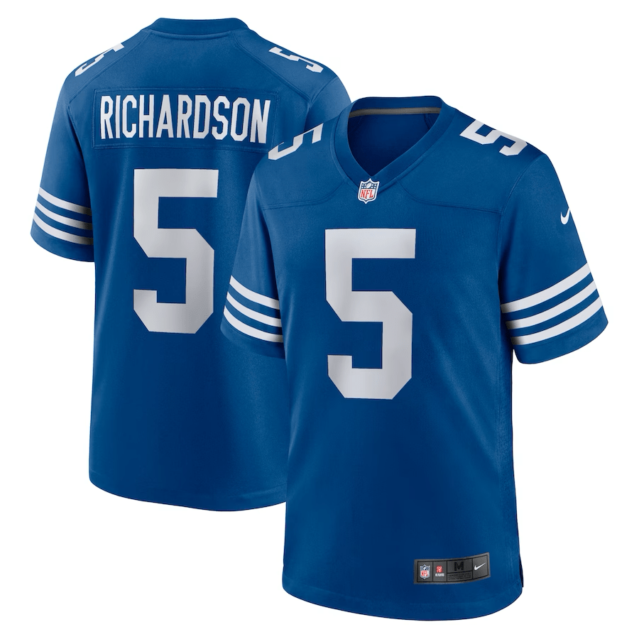 Anthony Richardson Indianapolis Colts Jersey football jersey product view 1