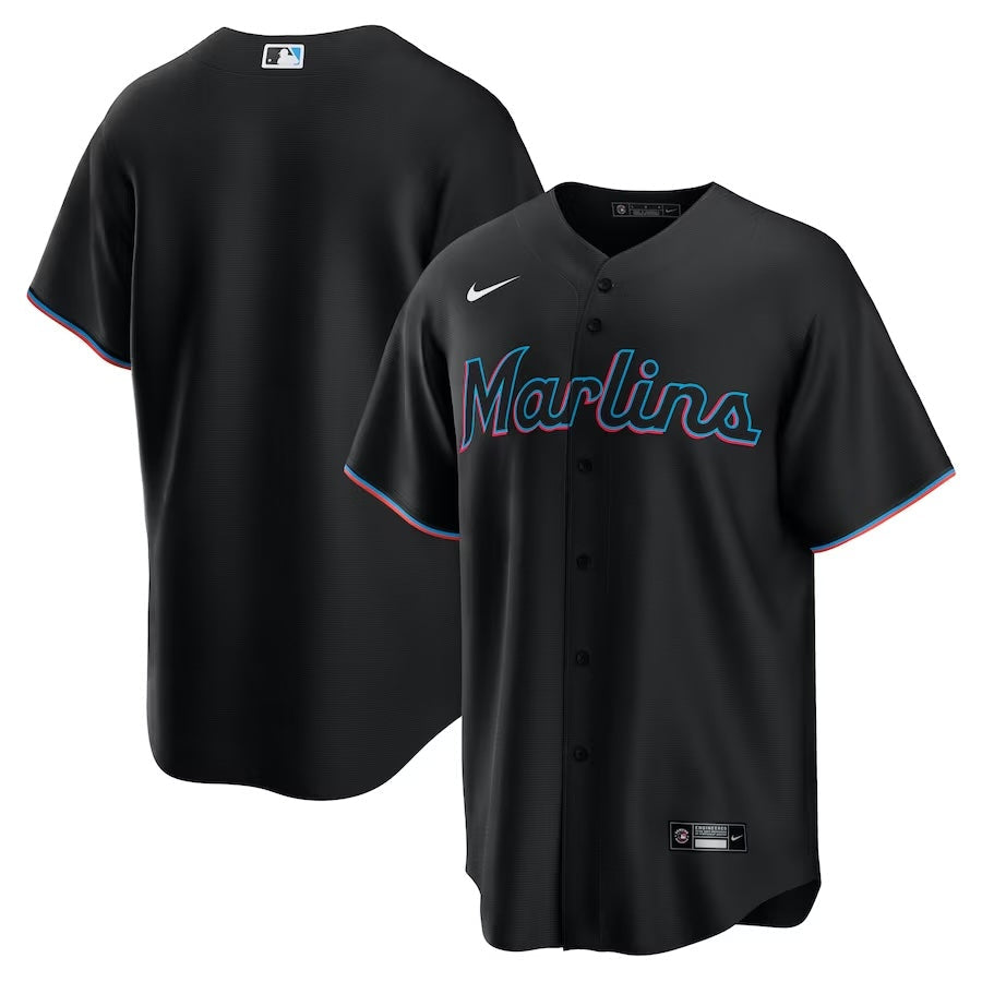 Miami Marlins Jerseys baseball jersey product view 1