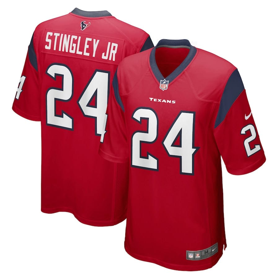 Derek Stingley Jr Houston Texans Jersey football jersey product view 1