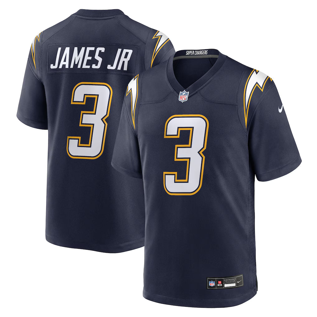 Derwin James Jr. Los Angeles Chargers Alternate Super Chargers Game Jersey - Navy football jersey product view 1