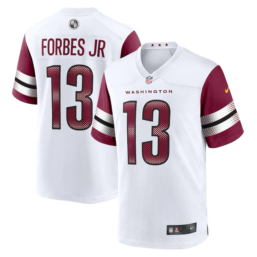Emmanuel Forbes Washington Commanders Jersey football jersey product view 1