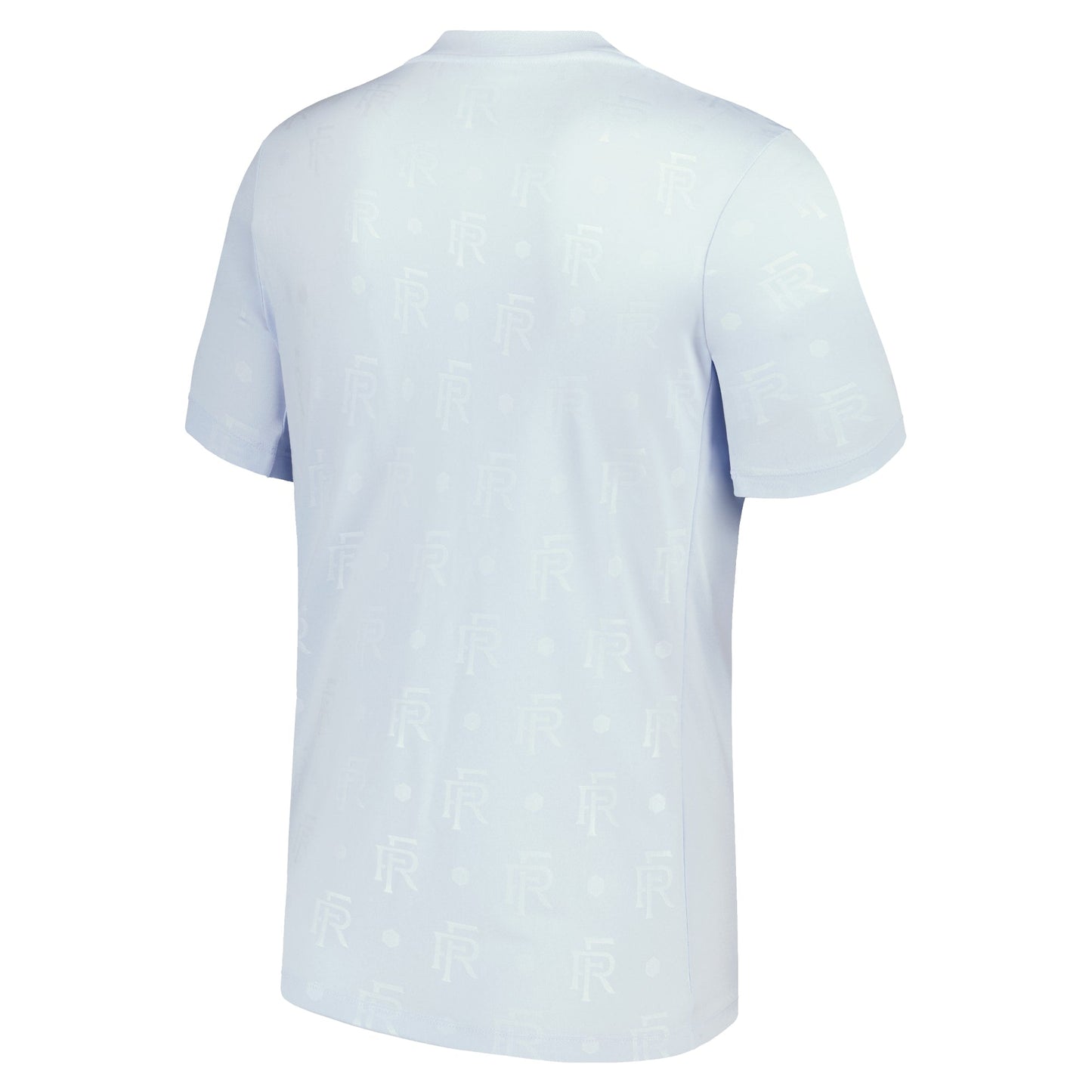 France National Team 2024 Academy Pro Pre-Match Top - Light Blue sports jersey product view 2
