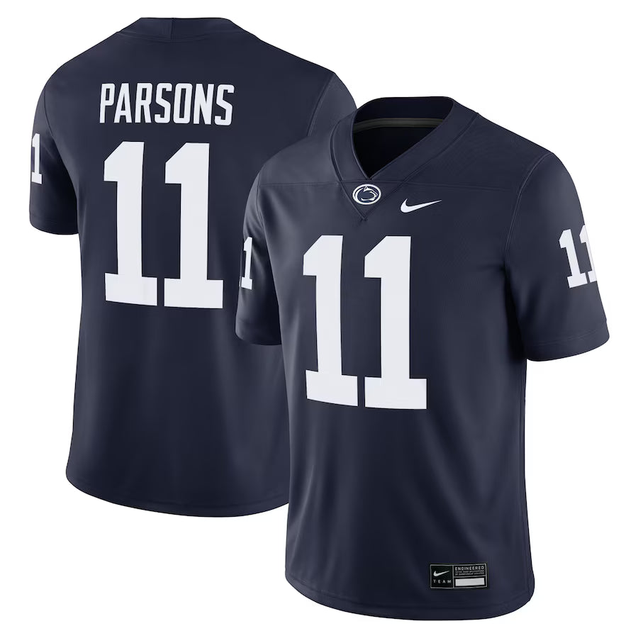 Micah Parsons Penn State Nittany Lions Jersey - Navy football jersey product view 1