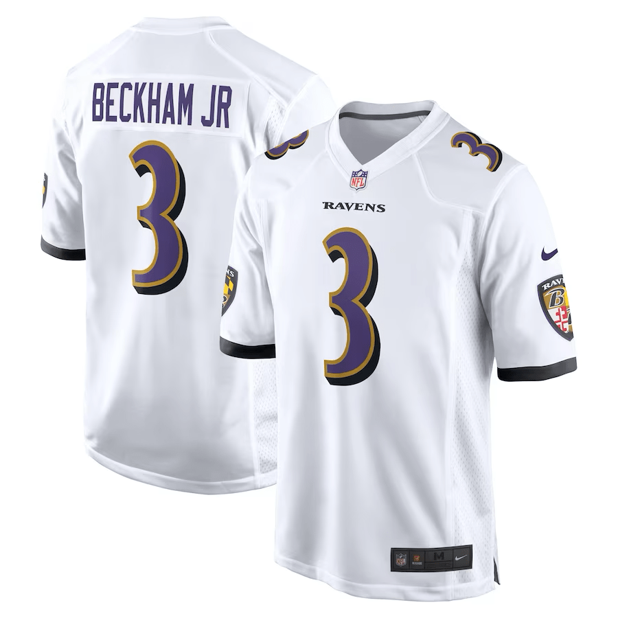 Odell Beckham Jr Baltimore Ravens Jersey football jersey product view 1