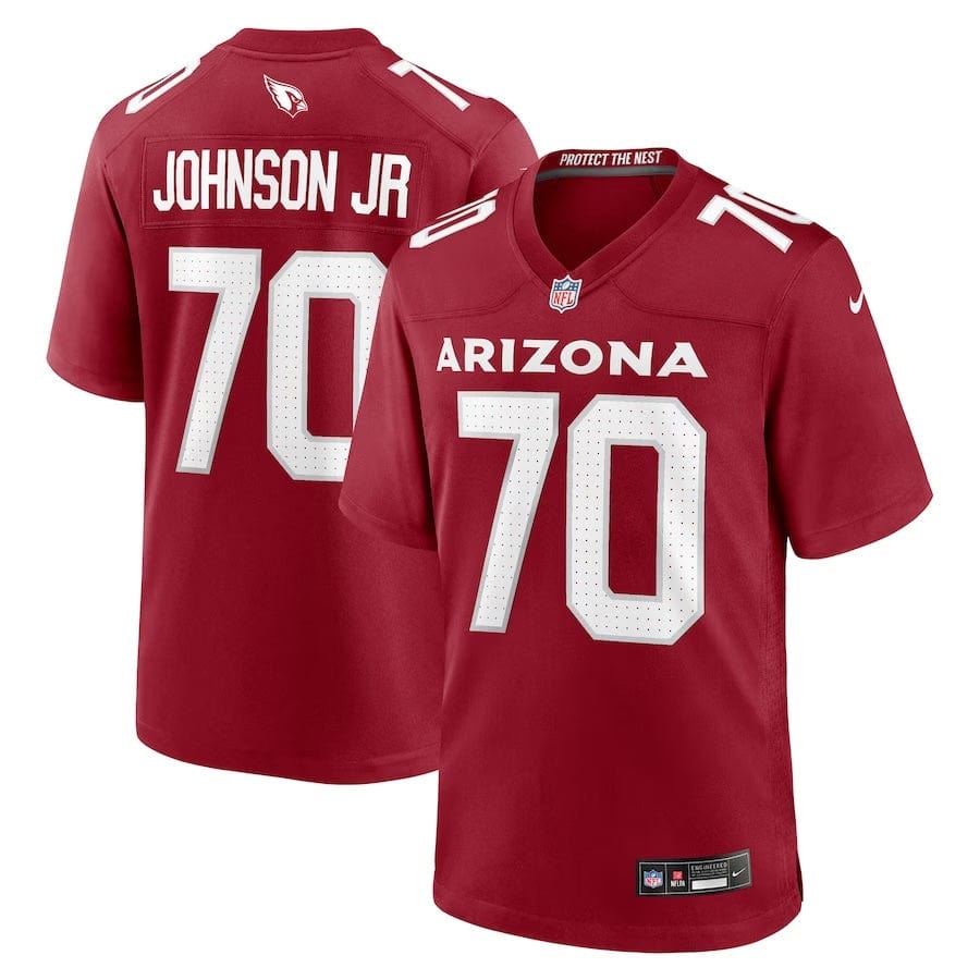 Paris Johnson Jr Arizona Cardinals Jersey football jersey product view 1