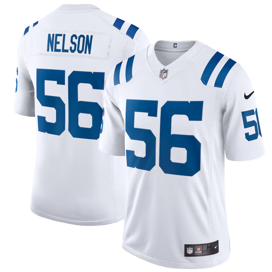 Quenton Nelson Indianapolis Colts Jersey - White football jersey product view 1