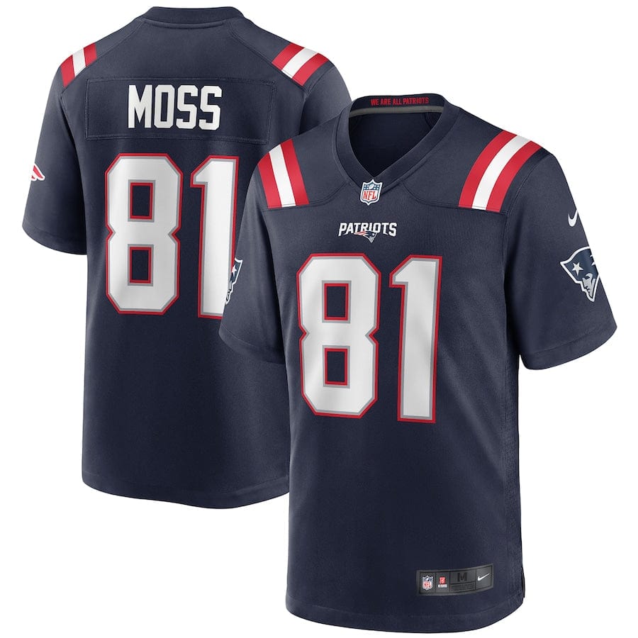 Randy Moss New England Patriots Jersey football jersey product view 1