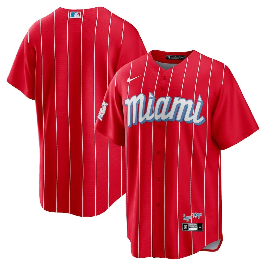 Miami Marlins Jerseys baseball jersey product view 1