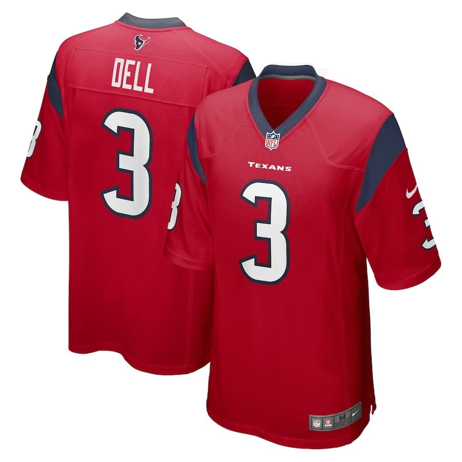 Tank Dell Houston Texans Jersey football jersey product view 1