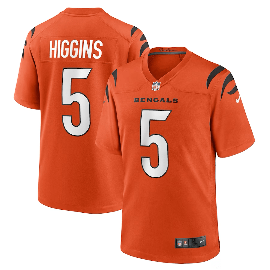 Tee Higgins Cincinnati Bengals Jersey football jersey product view 1
