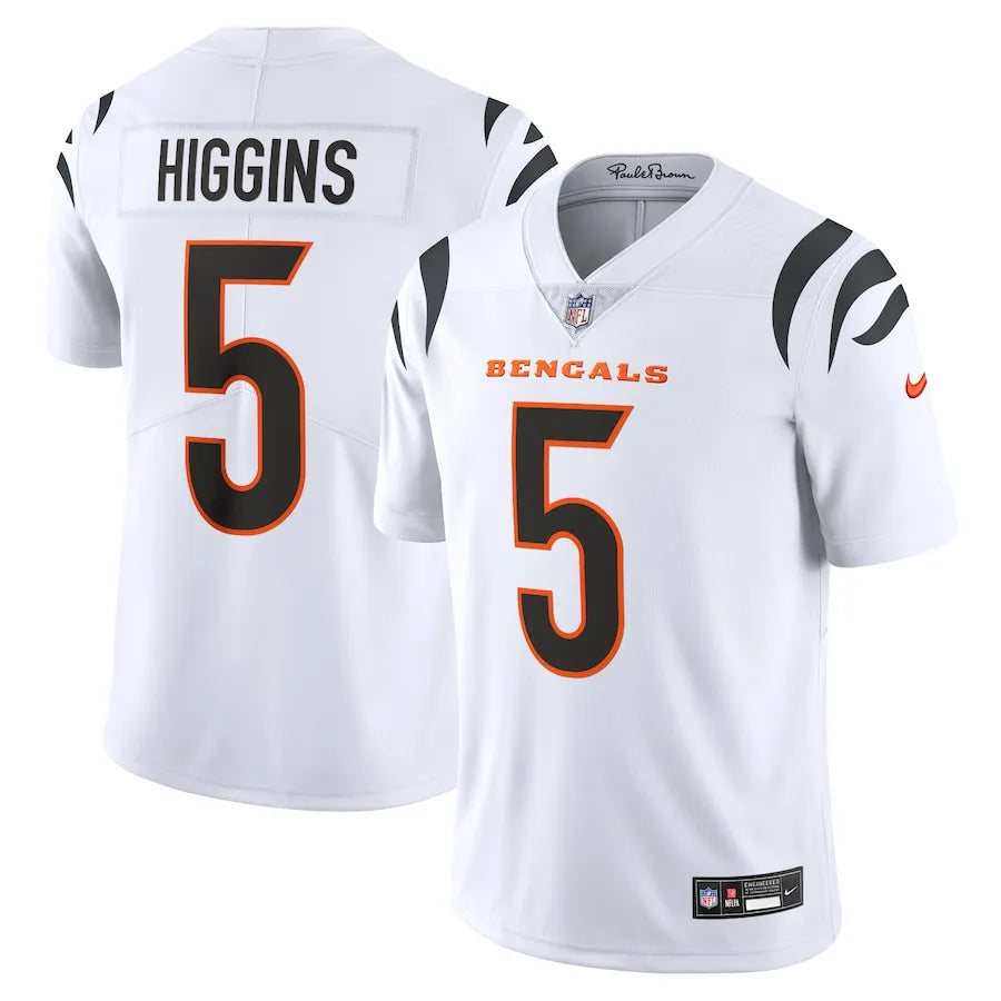 Tee Higgins Cincinnati Bengals Jersey - White football jersey product view 1