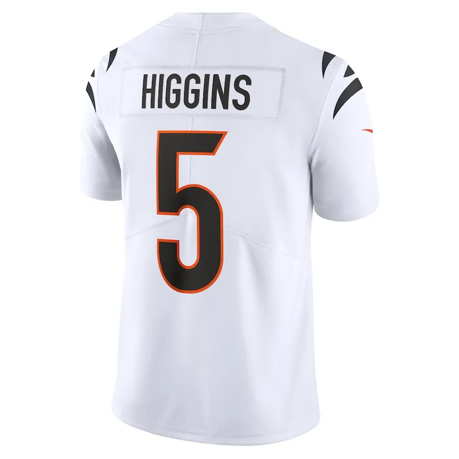 Tee Higgins Cincinnati Bengals Jersey - White football jersey product view 3