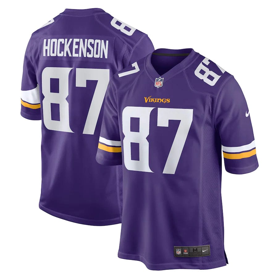 TJ Hockenson Minnesota Vikings Jersey football jersey product view 1