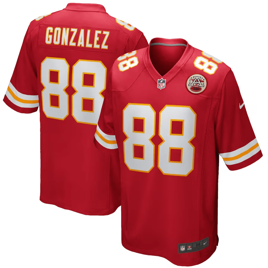 Tony Gonzalez Kansas City Chiefs Jersey football jersey product view 1