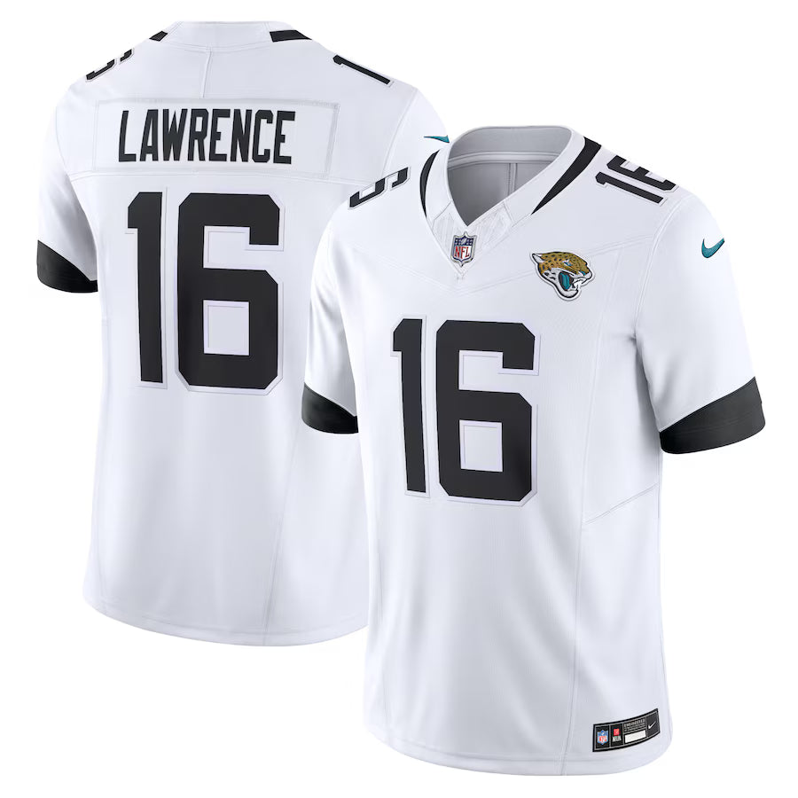 Trevor Lawrence Jacksonville Jaguars Jersey - White football jersey product view 1