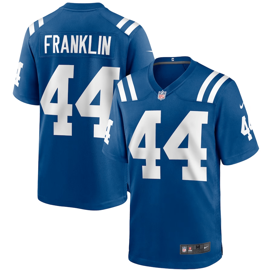 Zaire Franklin Indianapolis Colts Jersey football jersey product view 1