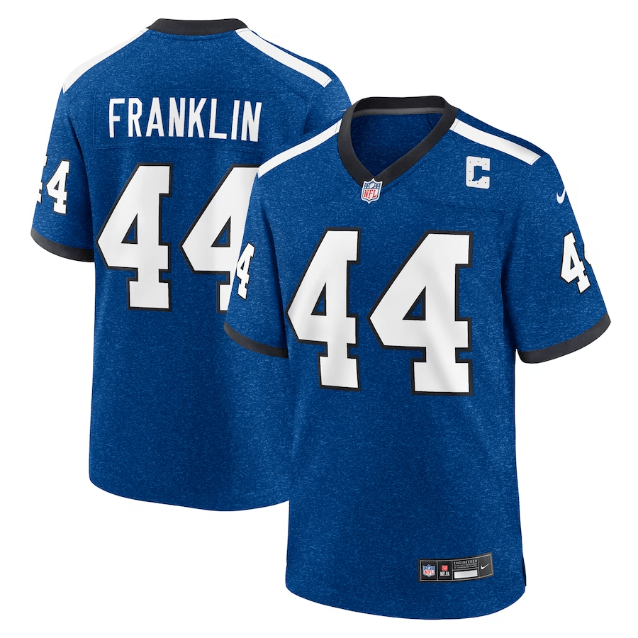 Zaire Franklin Indianapolis Colts Jersey football jersey product view 1