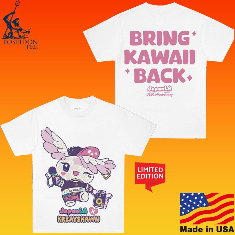 Michi X Kreayshawn Bring Kawaii Back Japanla T-shirt Unisex T-shirt, Sweatshirt, Hoodie, Long Sleeve Tee - T-Shirt, Sweatshirt, Hoodie
