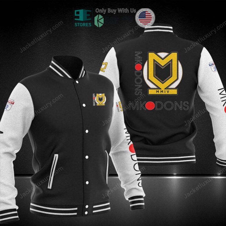 BEST Milton Keynes Dons Baseball Jacket Unisex T-shirt, Sweatshirt, Hoodie, Long Sleeve Tee - T-Shirt, Sweatshirt, Hoodie