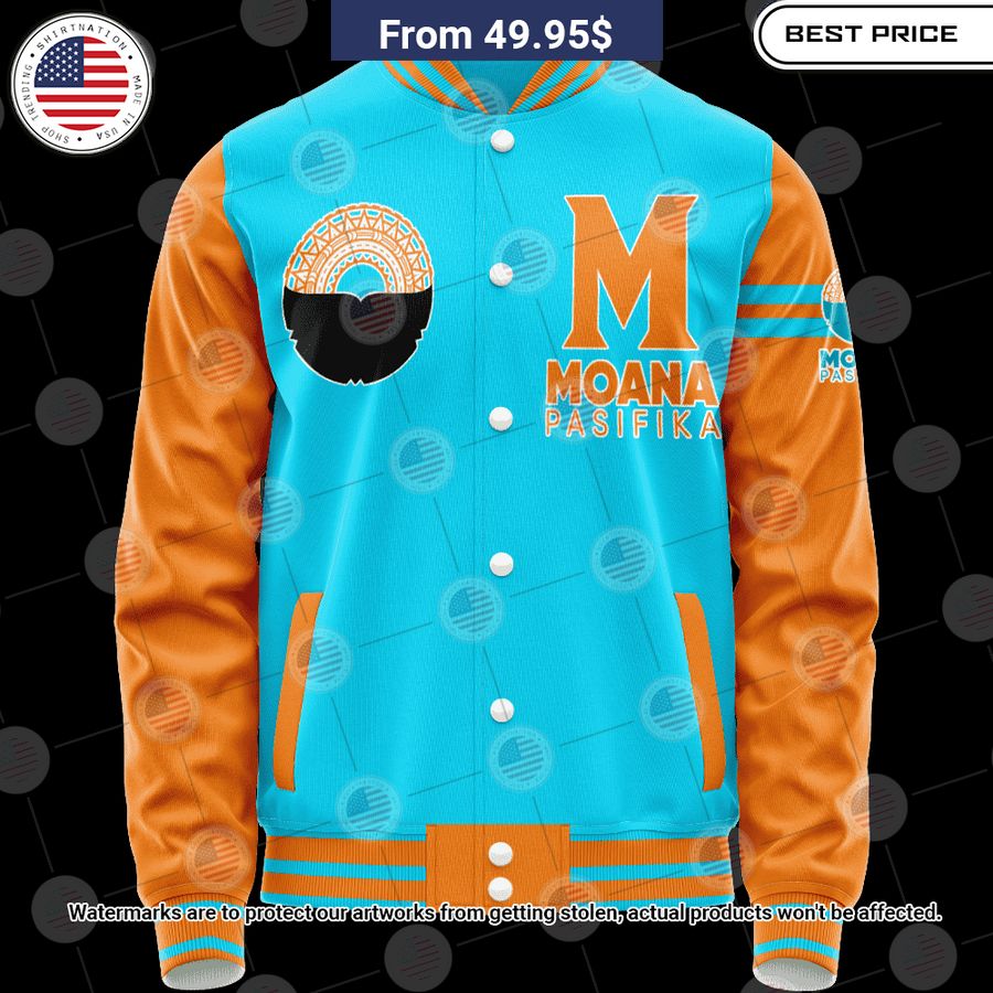 BEST Moana Pasifika Vintage Logo Custom Baseball Jacket Unisex T-shirt, Sweatshirt, Hoodie, Long Sleeve Tee - T-Shirt, Sweatshirt, Hoodie