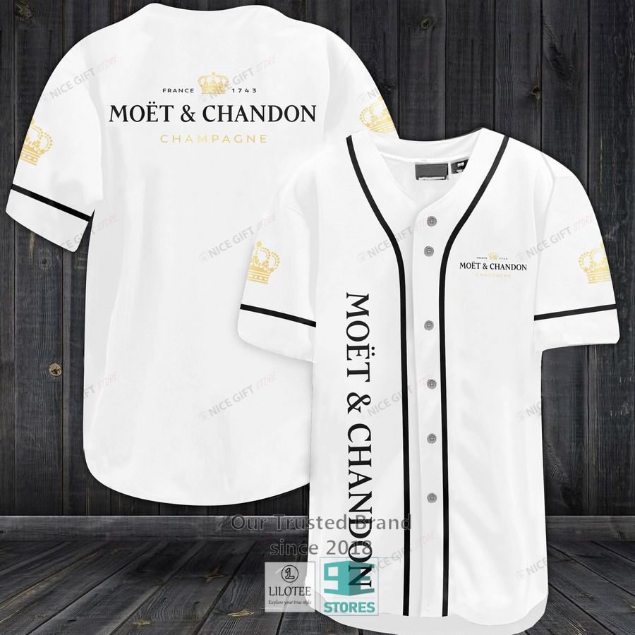 Moet Chandon Baseball Jersey Unisex T-shirt, Sweatshirt, Hoodie, Long Sleeve Tee - T-Shirt, Sweatshirt, Hoodie