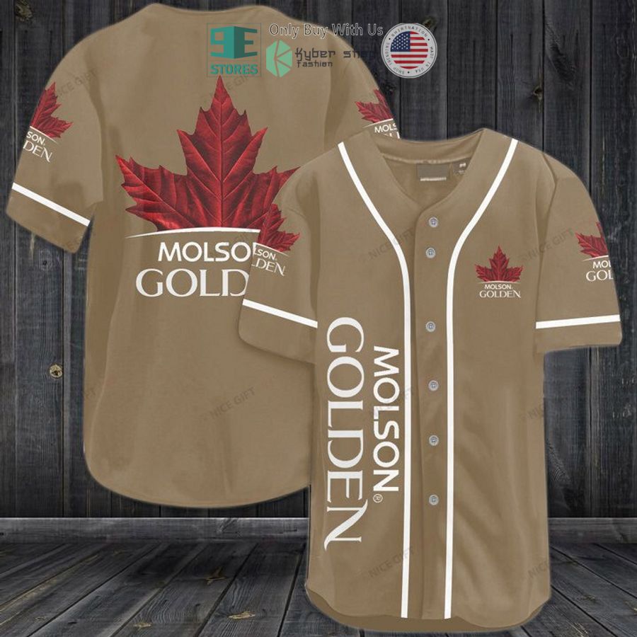 BEST Molson Golden logo Baseball Jersey Unisex T-shirt, Sweatshirt, Hoodie, Long Sleeve Tee - T-Shirt, Sweatshirt, Hoodie