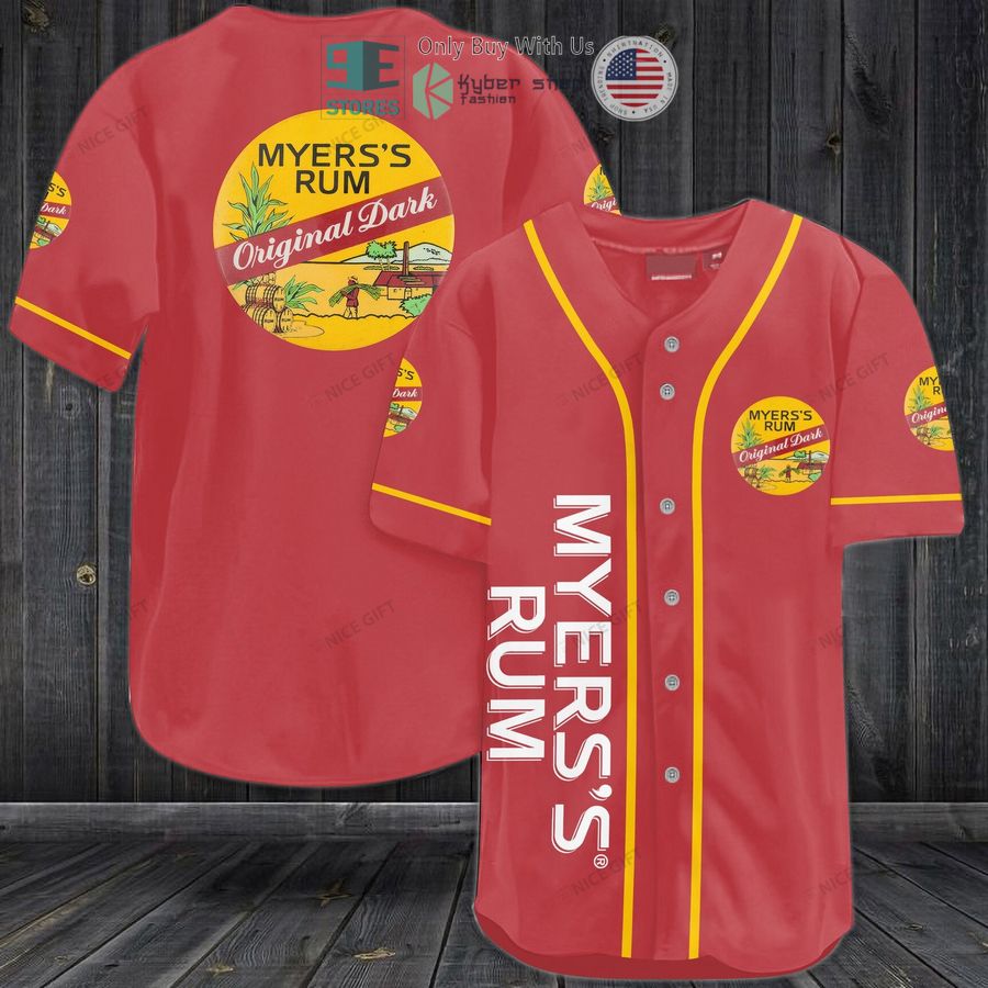 BEST Myers's Rum red Baseball Jersey Unisex T-shirt, Sweatshirt, Hoodie, Long Sleeve Tee - T-Shirt, Sweatshirt, Hoodie