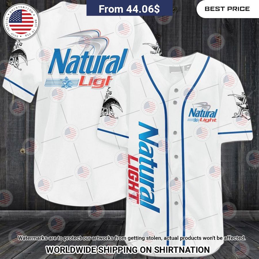 Natural Light Baseball Shirt Unisex T-shirt, Sweatshirt, Hoodie, Long Sleeve Tee - T-Shirt, Sweatshirt, Hoodie
