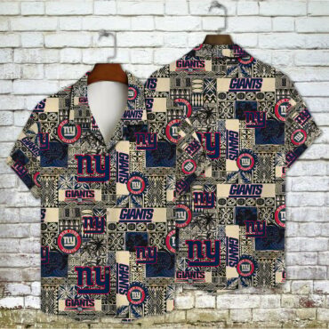 New York Giants Tribal Heritage Hawaiian Shirt Unisex T-shirt, Sweatshirt, Hoodie, Long Sleeve Tee - T-Shirt, Sweatshirt, Hoodie