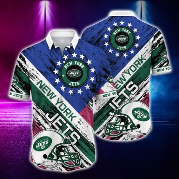 New York Jets All-American Helmet Hawaiian Shirt Unisex T-shirt, Sweatshirt, Hoodie, Long Sleeve Tee - T-Shirt, Sweatshirt, Hoodie