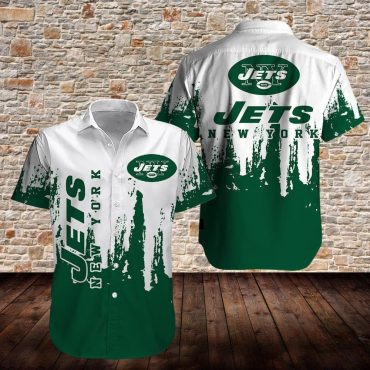 New York Jets Urban Splash Hawaiian Shirt Unisex T-shirt, Sweatshirt, Hoodie, Long Sleeve Tee - T-Shirt, Sweatshirt, Hoodie