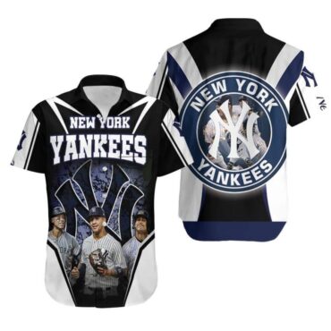 New York Yankees Champions Collage Hawaiian Shirt Unisex T-shirt, Sweatshirt, Hoodie, Long Sleeve Tee - T-Shirt, Sweatshirt, Hoodie