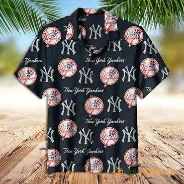 New York Yankees Classic Emblem Hawaiian Shirt Unisex T-shirt, Sweatshirt, Hoodie, Long Sleeve Tee - T-Shirt, Sweatshirt, Hoodie