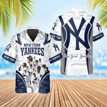 New York Yankees Dynamic Play Hawaiian Shirt Unisex T-shirt, Sweatshirt, Hoodie, Long Sleeve Tee - T-Shirt, Sweatshirt, Hoodie