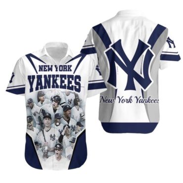 New York Yankees Legends Hawaiian Shirt Unisex T-shirt, Sweatshirt, Hoodie, Long Sleeve Tee - T-Shirt, Sweatshirt, Hoodie