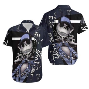 New York Yankees Skeleton Groove Hawaiian Shirt Unisex T-shirt, Sweatshirt, Hoodie, Long Sleeve Tee - T-Shirt, Sweatshirt, Hoodie