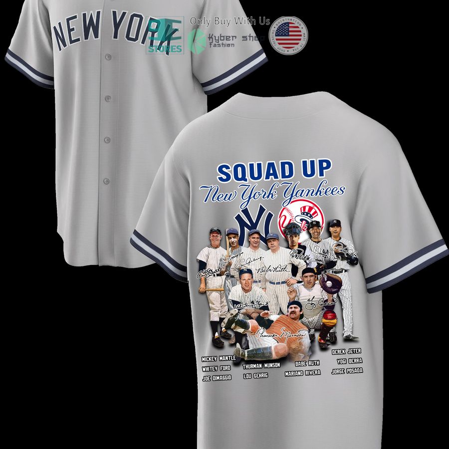 BEST New York Yankees Squad Up Baseball Jersey Unisex T-shirt, Sweatshirt, Hoodie, Long Sleeve Tee - T-Shirt, Sweatshirt, Hoodie