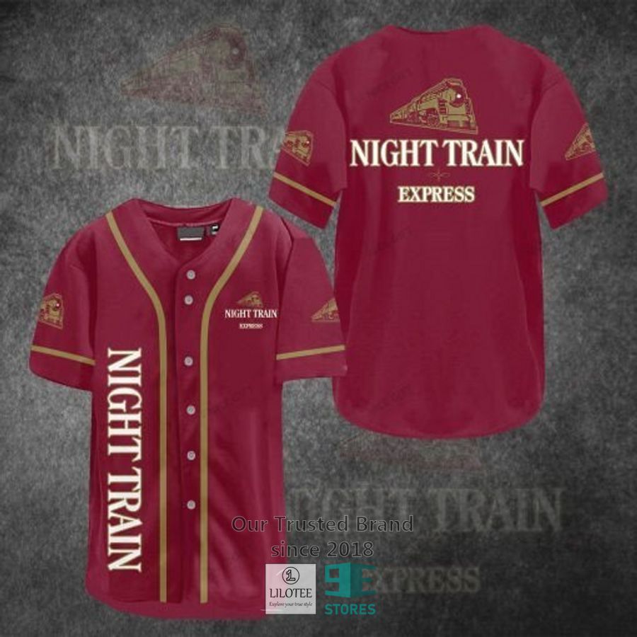 Night Train Express Baseball Jersey Unisex T-shirt, Sweatshirt, Hoodie, Long Sleeve Tee - T-Shirt, Sweatshirt, Hoodie